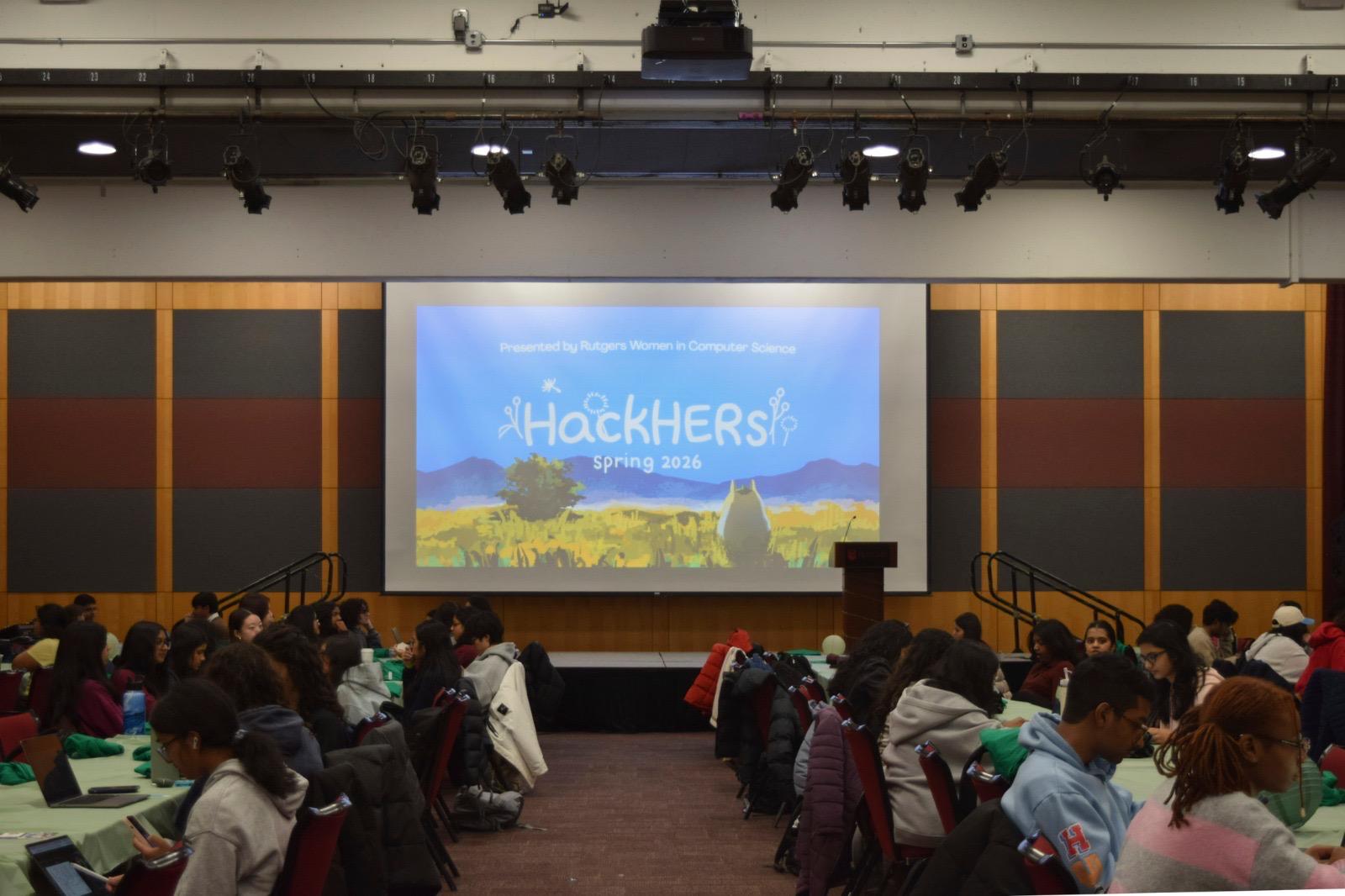 HackHERs Spring 2026 event room